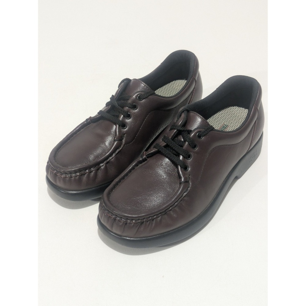 SAS Women's Take Time Lace Up‎ Loafer, Black, 6.5